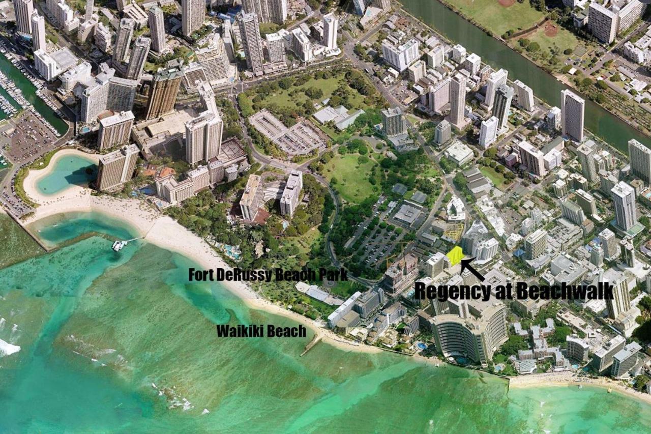 Regency On Beachwalk #46 Honolulu Eksteriør billede