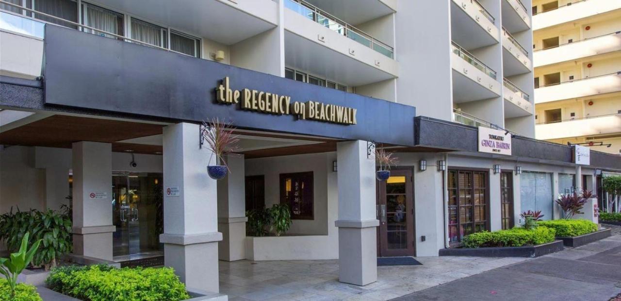 Regency On Beachwalk #46 Honolulu Eksteriør billede